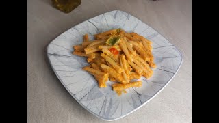 Pasta con crema di peperoni e philadelphia [upl. by Broddy143]