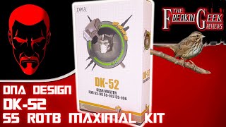 STEP ON A CRACK DNA Design DK52 SS ROTB MAXIMAL KIT EmGos Reviews N Stuff [upl. by Attenaz]