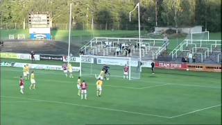 Highlights Degerfors IF  Falkenbergs FF Superettan 2012 [upl. by Einnov]