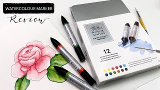 Reviewing Winsor amp Newton Watercolour Markers [upl. by Krystyna827]