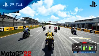 Motogp 22 Game  Valentino Rossi  PortugueseGP  Playstation 4 [upl. by Akirre]