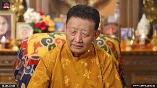 Buddhas Holy Body and The Eight Auspicious Symbols  Teachings in Tibetan by Lama Choedak Rinpoche [upl. by Kcinom293]