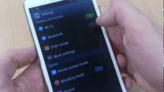 Battery Saving Tips for Galaxy Note 2 How to Save Battery WiFi Go Power [upl. by Kenney]