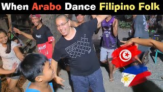 When Arabo Dances Filipino Folk With Naynay 🇵🇭🇹🇳 [upl. by Henriette195]