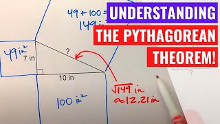 Using the Pythagorean Theorem [upl. by Nie]