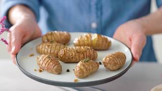 Zo maak je hasselback aardappelen  HelloFresh [upl. by Dobson665]