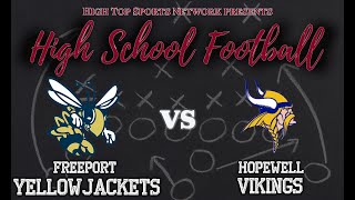 WPIAL Football Freeport vs Hopewell [upl. by Ahsla]