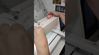 Enfilage brodeuse Memory Craft 500E Janome [upl. by Izy]