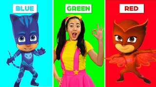 PJ Masks Giant Smash Christmas Game with Ellie Sparkles Catboy and Romeo [upl. by Suhcnip303]