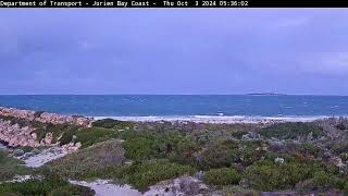 Jurien Bay coast sunrise Thu 03 Oct 2024 [upl. by Ashia]