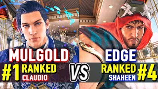 T8 🔥 MULGOLD 1 Ranked Claudio vs SHAHEEN 4 Ranked Shaheen 🔥 Tekken 8 High Level Gameplay [upl. by Eleon]