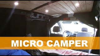 Roomtour  Micro Camper Ford Transit Connect SWB [upl. by Ailiec178]