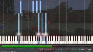 Sweden  Minecraft  Synthesia Piano [upl. by Henleigh]