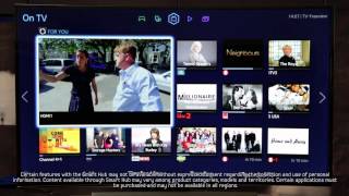 How To Use Samsung Smart Hub  Best Smart TV Feature  Samsung UK [upl. by Brott]