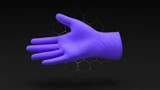 medguy Purple Nitrile Gloves [upl. by Airetas]