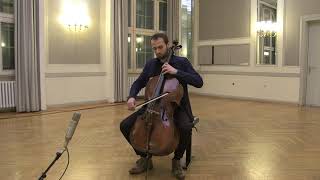 C A Piatti Caprice No 7 Christoph Croisé Cello [upl. by Ajin]