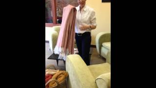 HowTo Drape A Throw [upl. by Chevy]