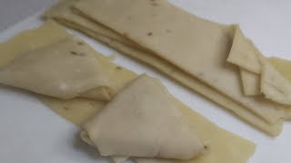 one bite samosa patti recipe how to make mini samosa recipe by all time happy [upl. by Chico171]