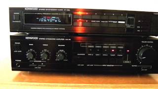 Kenwood KA76 amp KT56L [upl. by Ahsetan]