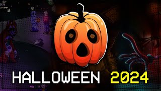 PARTE 2 LIVE DE HALLOWEEN 2024  JOGANDO E REAGINDO A MUITAS COISAS DE TERROR 🎃 [upl. by Porte]