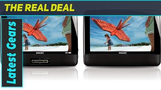 Philips PD9012M37 9inch Dual Screen Portable DVD Player with MP3CD Playback [upl. by Nonnahsal]