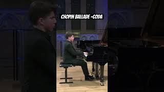 Chopin Ballade in f minor Coda [upl. by Norrehs]