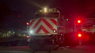 Caltrain F40PH2C 920 on South County Connector 822 [upl. by Morgana]