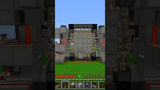 My first 4x4 piston door in Minecraft bedrock 1201 [upl. by Elexa]