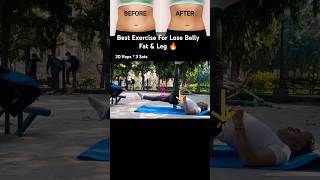 Best Exercise 4 Lose Belly Fat ampLeg 🔥shortsyoutubeshortsbellyfat viralfitnessytshortstrending [upl. by Eenwat]