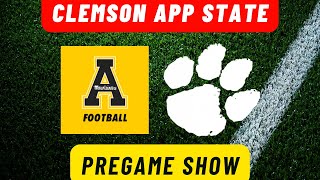 Appalachian State at Clemson Football Pregame Show [upl. by Nudd]