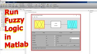 How to run fuzzy logic in Matlab fuzzyLogicDesigner [upl. by Ztnahc]