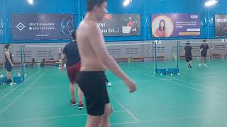 badminton Sparring Match wBFWC 2024 11 08 Defry Nia vs BWFC [upl. by Etterrag]