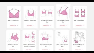 Nursing Bra Guide  All You need to know [upl. by Nyllewell]