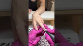 Manicure manicuretutorial manicure nails naildecoration shorts [upl. by Ewen]