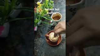 Instant hot coffee 😋☕coffeelover bhubaneswar trendingshorts viralvideo [upl. by Colvin]