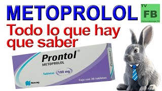 METOPROLOL Para qué Sirve Cómo se toma y todo lo que hay que saber ¡Medicamento Seguro👨‍🔬💊 [upl. by Boice]