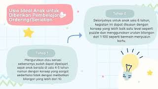 ORDERING OR SERIATION KELAS 2023F [upl. by Ierna]