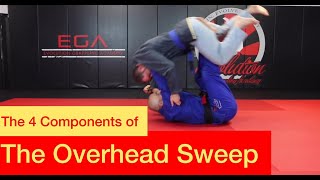 BJJ Sweeps  How to do the Overhead Sweep [upl. by Rhu]