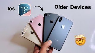 iOS 18 on iPhone 6s 7 8 and X  iOS 18  New Update on Older Devices 😍 [upl. by Kurtz]