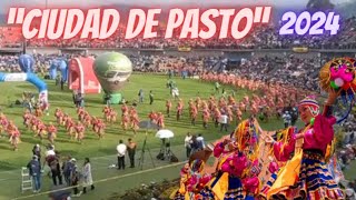 CIUDAD DE PASTO 2024  Sikuris fiesta en los Andes  Canto a la tierra Carnaval de Negros y Blancos [upl. by Aniar198]