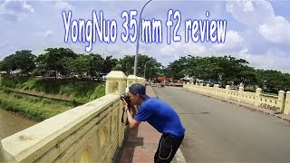 Yongnuo 35mm f2 canon Review Indonesia [upl. by Cherri209]