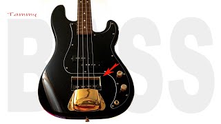 PJ BASS Improve sound with pickup placement [upl. by Ddene795]