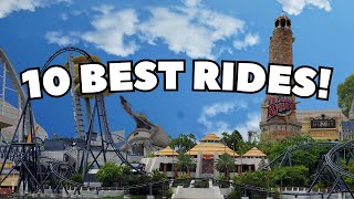 Top 10 Best Rides at Universal Orlando [upl. by Dafna]