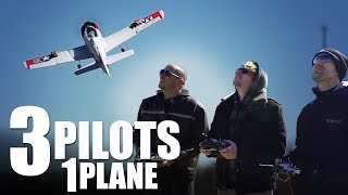 Flite Test  3 Pilots 1 Plane [upl. by Doig919]