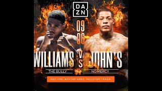 Elijah Williams Looks to move to 91 on DAZN Redowl Box fest X VS Naheem Jones who is 50 dazn [upl. by Adnor698]