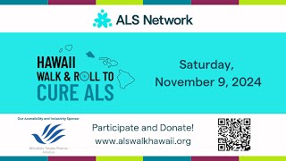 2024 Hawaii Walk amp Roll to Cure ALS [upl. by Doralin]