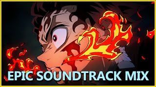 Demon Slayer S2 amp 3 Ultimate OST Compilation  BEST SOUNDTRACK MIX [upl. by Eloisa]