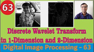 Discrete Wavelet Transform in 1Dimension and 2Dimension amp implementation in MATLAB 1D2D DWT [upl. by Idolah]