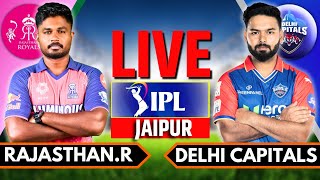 IPL 2024 Live RR vs DC Live Match  IPL Live Score amp Commentary  Rajasthan vs Delhi Live Inning 2 [upl. by Llerol309]