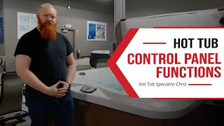 Hot Tub Control Panel Functions Explained [upl. by Llenoj]